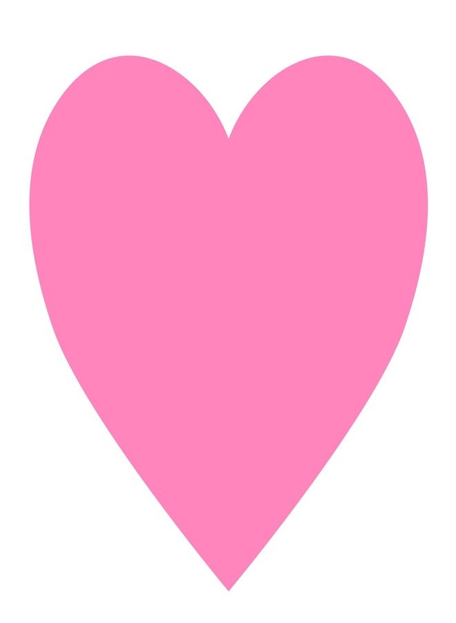 M MeshaKippa Heart Happy Valentine's Day Sticker,2inch 150pcs Pink Heart Valentine's Day Sticker for Party Favor Box Envelop - Image 1